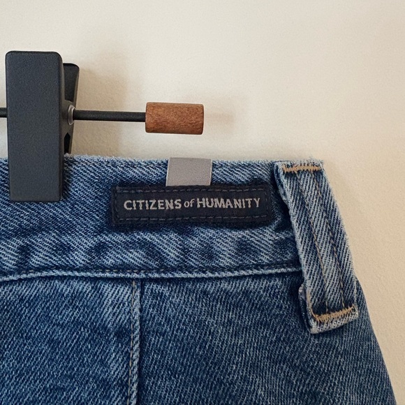 Citizens of Humanity Halsey Wide Leg Crop Jeans in Reverie - size 28 - Picture 4 of 9